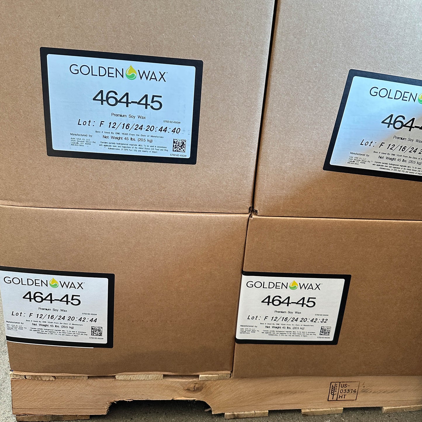 Golden Wax 464, Premium Soy Wax for Candle Making, Natural & Eco-Friendly, Smooth Finish, Strong Scent Throw